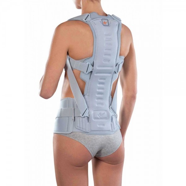 Spinal plus 2 Νάρθηκας Κορμού σε Γκρι Χρώμα Ortholand 